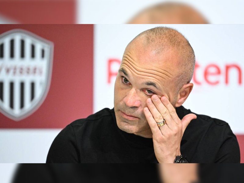 ¡Se va! Entre lágrimas, Andrés Iniesta abandona al Vissel Kobe