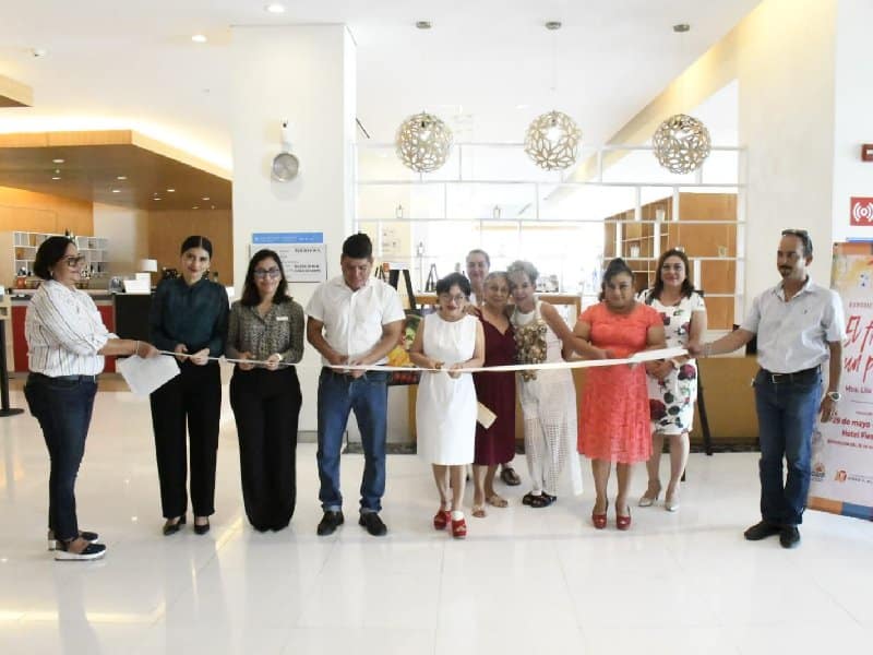 Inauguran exposición pictórica impulsada por el ayuntamiento de OPB