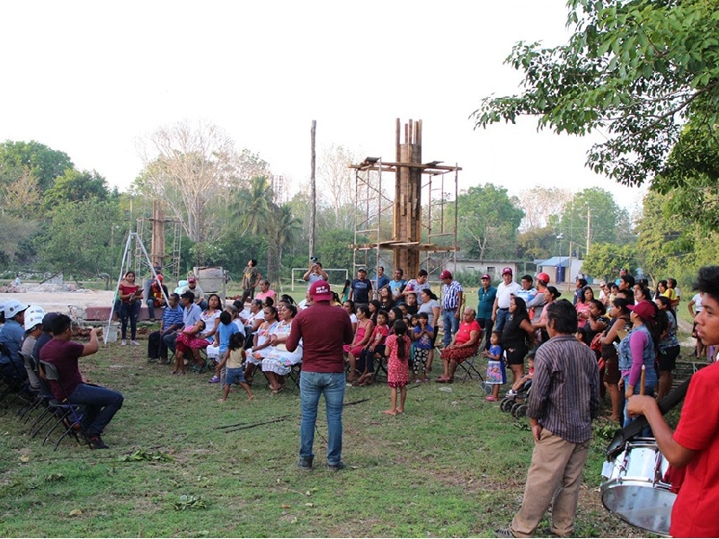 Construirán un domo en una comunidad de José María Morelos