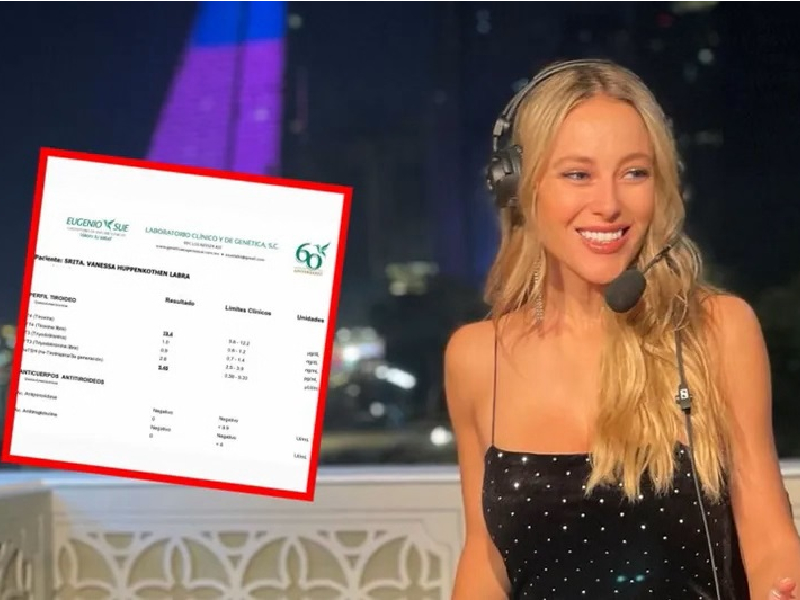 Vanessa Huppenkothen revela que padece una enfermedad desde hace 8 años