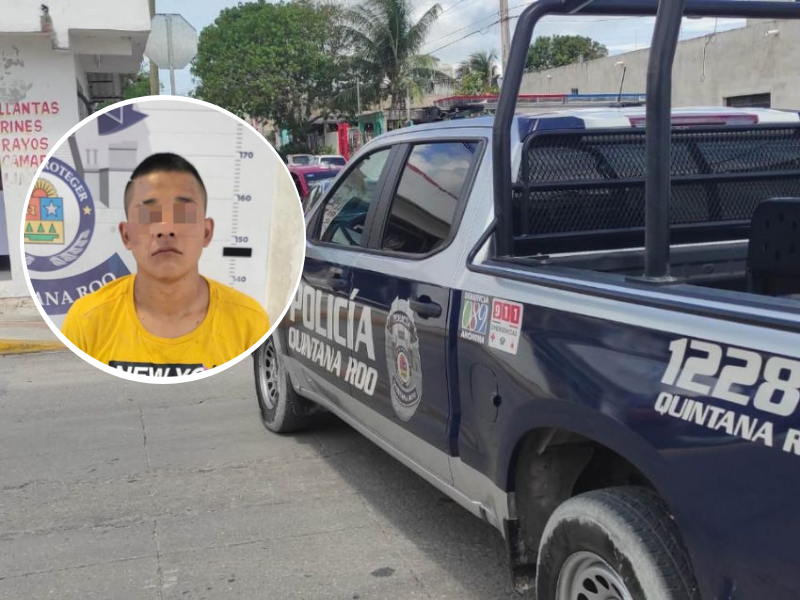 Entre vecinos y la policía capturan a un ladrón