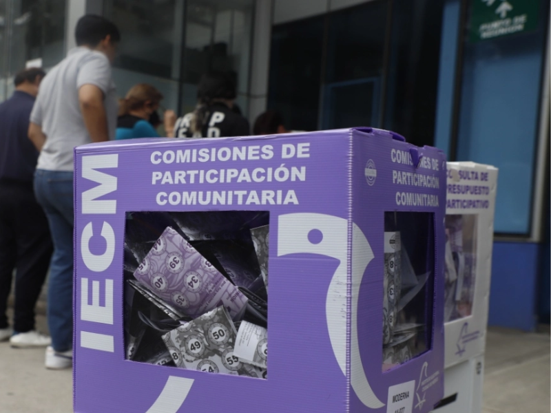 Reporta IECM baja votación en las elecciones vecinales