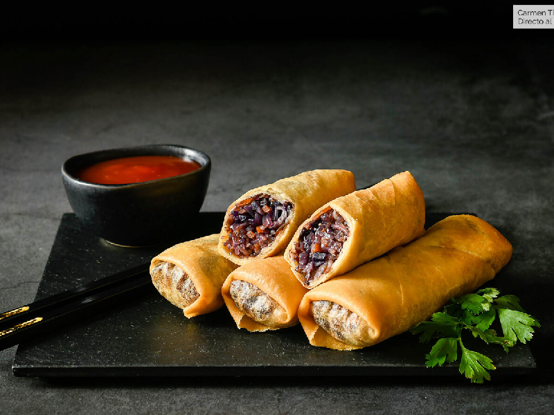 Rollos primavera, una deliciosa mezcla de sabores y texturas