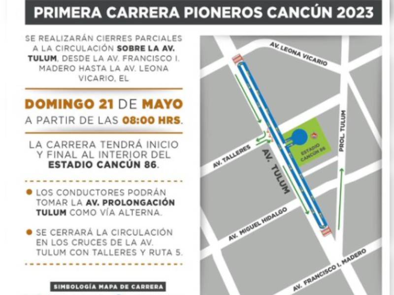 carrera pioneros