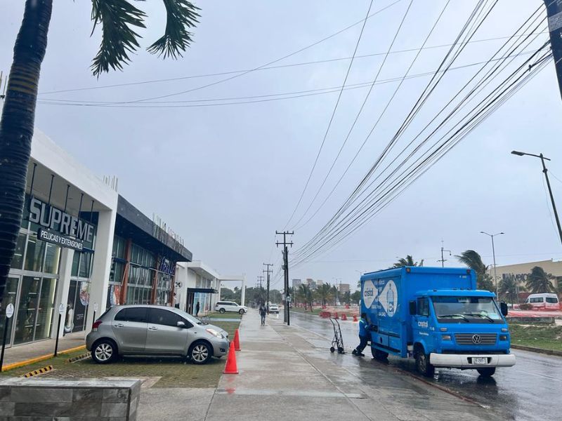 Clima Quintana Roo Cielo nublado y tormentas dispersas