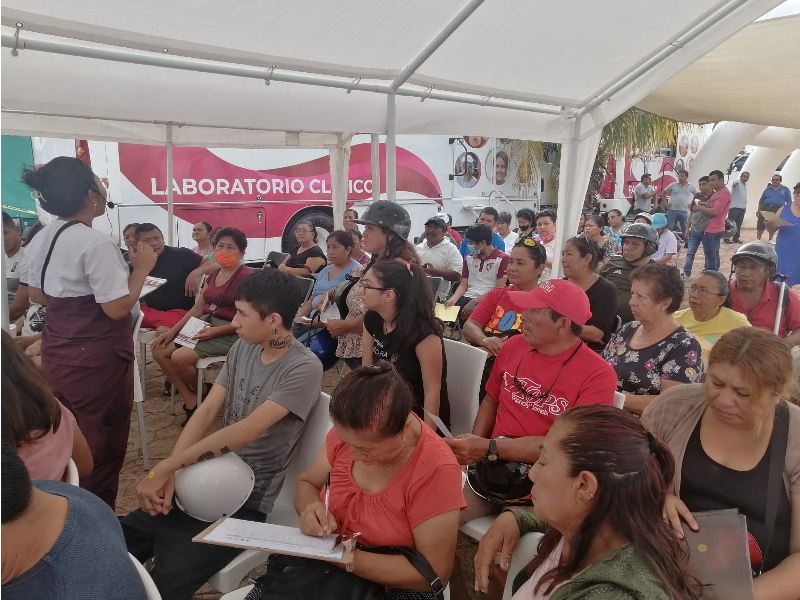 Exitosa campaña de salud en Cozumel