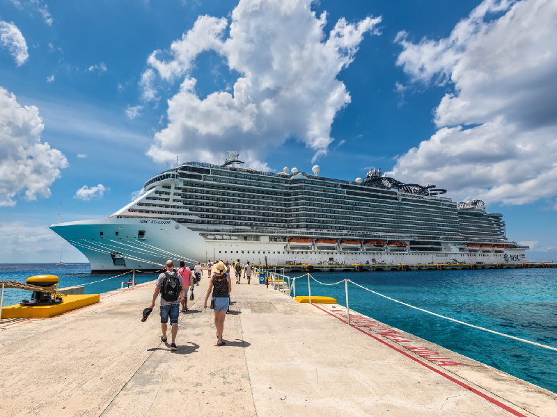 Cozumel es el destino número uno en recibir cruceros de América Latina y el Caribe