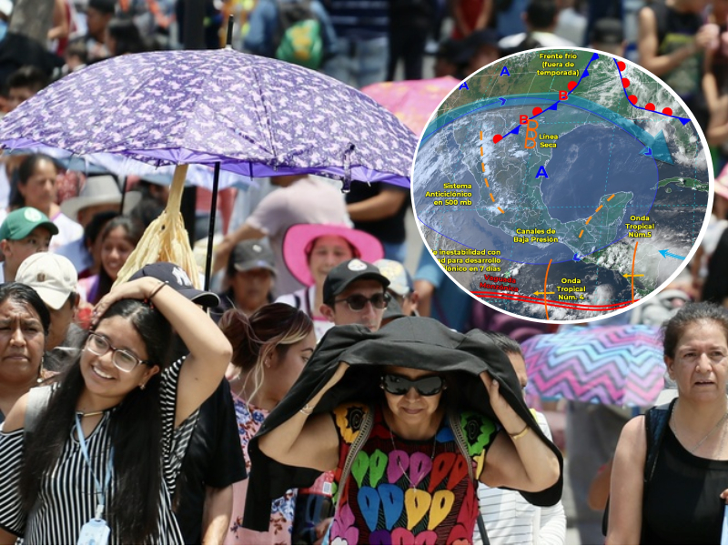 Se mantendrá la tercera onda de calor en México