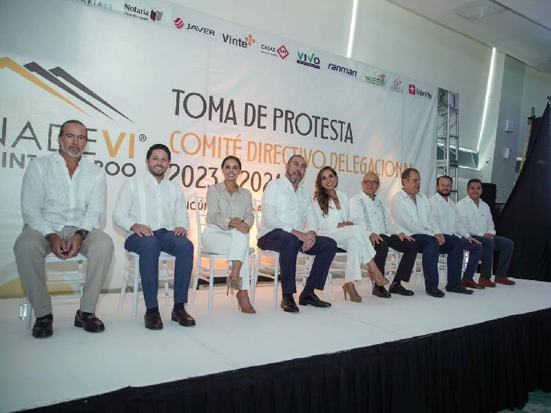 Mara Lezama toma protesta a Comité Directivo de Canadevi