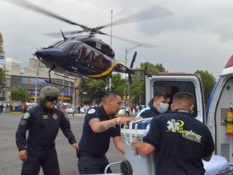 Trasladan a la capital corazón e hígado desde Puebla: SSC