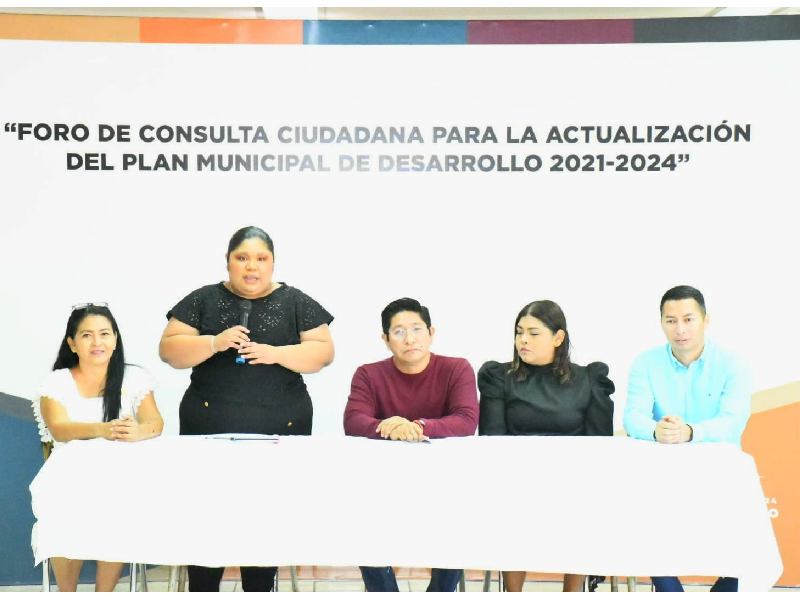 Finaliza la actualización del plan municipal de desarrollo de OPB