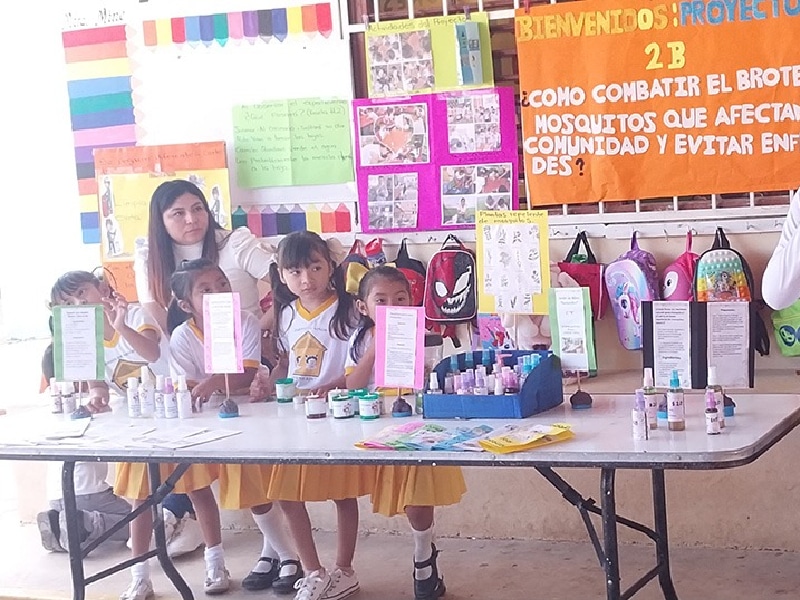 Inculcan cuidado ambiental a niños de kínder