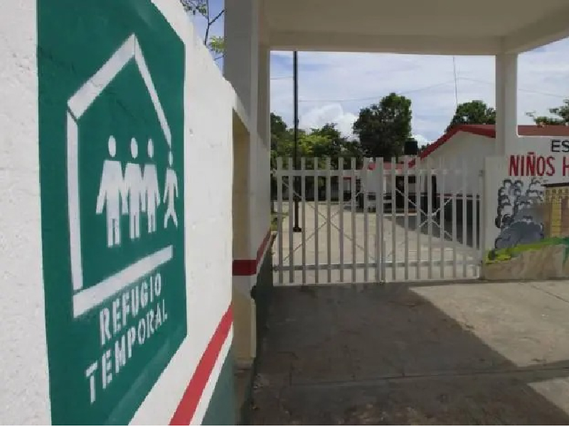 Un total de 640 escuelas fungirán como refugios anticiclónicos en Q. Roo