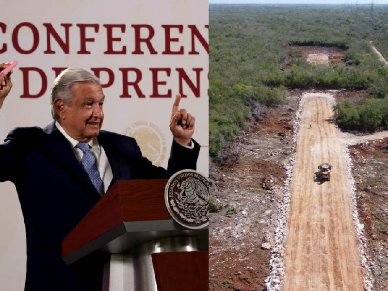 AMLO califica de “provocación” agresión a trabajadores del Tren Maya