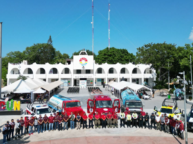 Interviene ayuntamiento de BJ ante escasez de agua potable
