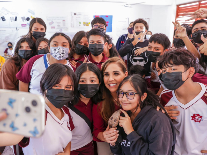 Mara Lezama lanza plataforma que facilitará los trámites escolares