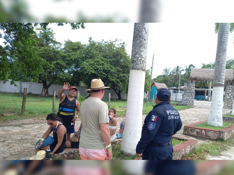 Fin de semana con patrullaje especial en la laguna de Bacalar