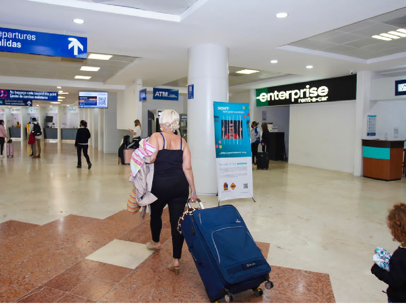 Aeropuerto de Cancún sin alcanzar los 600 vuelos al iniciar época de verano