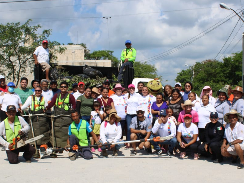Atenea Gómez encabeza jornada de Limpiatón