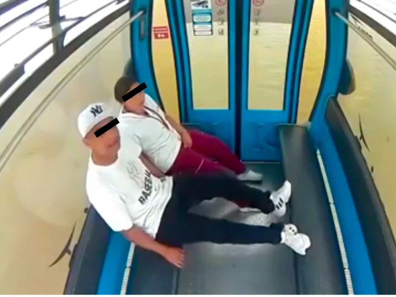 Captan a pareja teniendo relaciones en cabina del teleférico