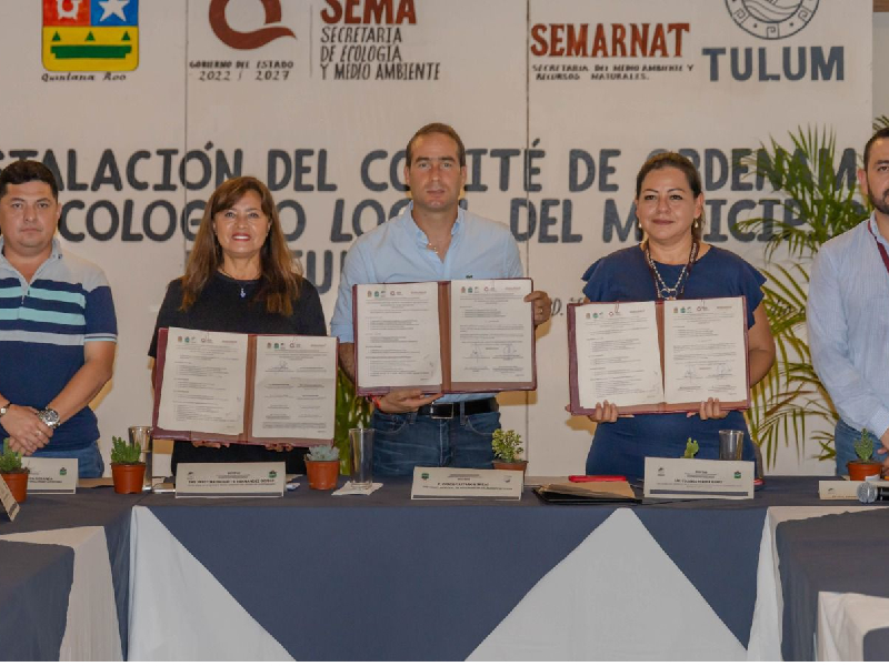 Tulum reinstala Comité de Ordenamiento Ecológico Local