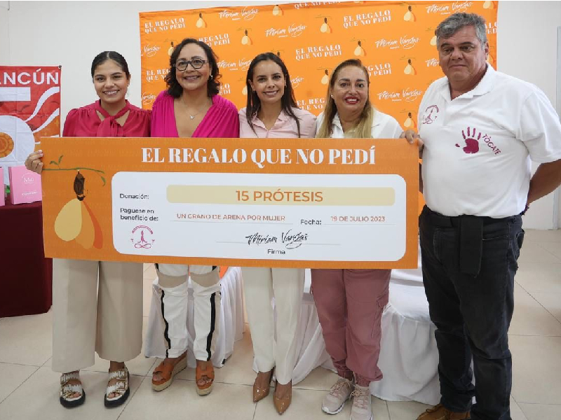 Juntos podemos cambiar la vida de mujeres sobrevivientes de cáncer: Ana Paty Peralta