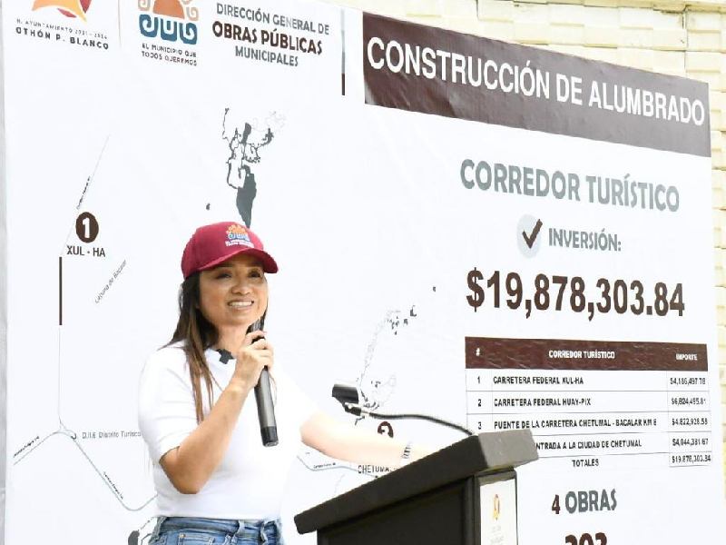 Yensunni Martínez anuncia obras de iluminación para OPB