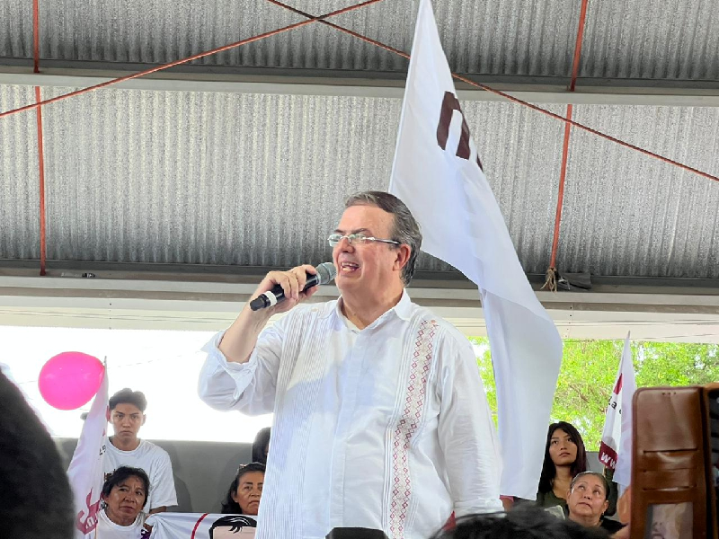 Marcelo Ebrard se compromete a darle continuidad a los programas de la 4T