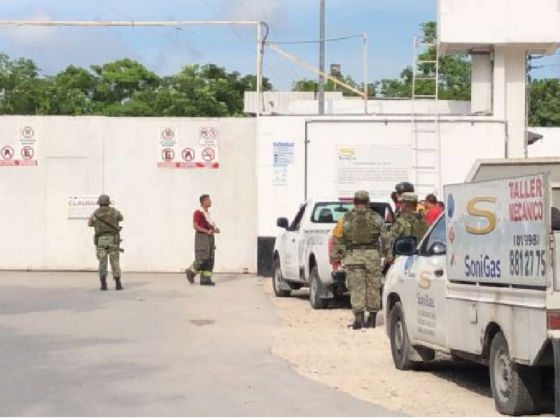 Reportan explosión en gasera de Cancún