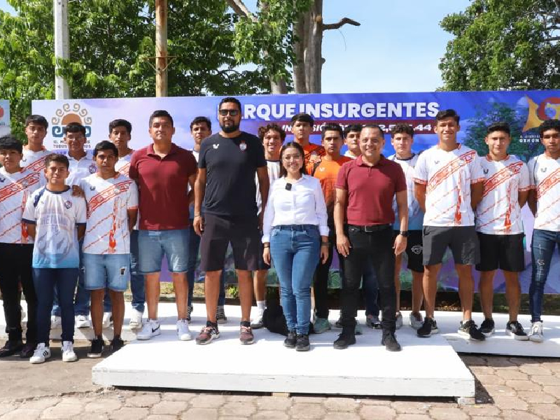 Anuncia Yensunni Martínez obra importante del "Parque Insurgentes"