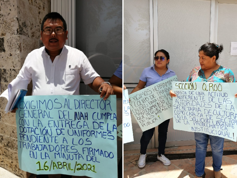 Llaman a negociar condiciones de trabajo al interior del INAH