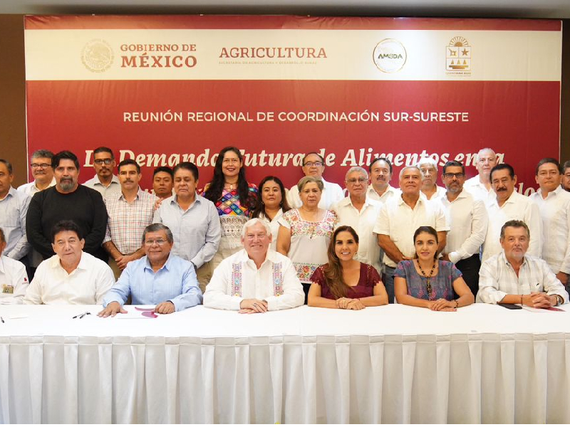 Mara Lezama gestiona recursos con SADER para potenciar el campo quintanarroense