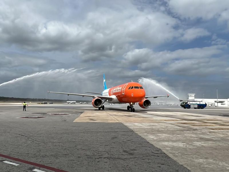 Aeropuerto de Cancún.