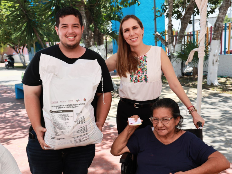 Atenea Gómez trabaja por el bienestar de las personas adultas mayores y con discapacidad