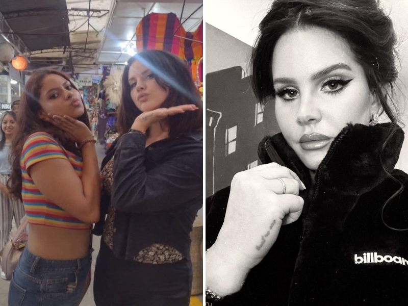 Captan a Lana del Rey paseándose en la Coyoacán