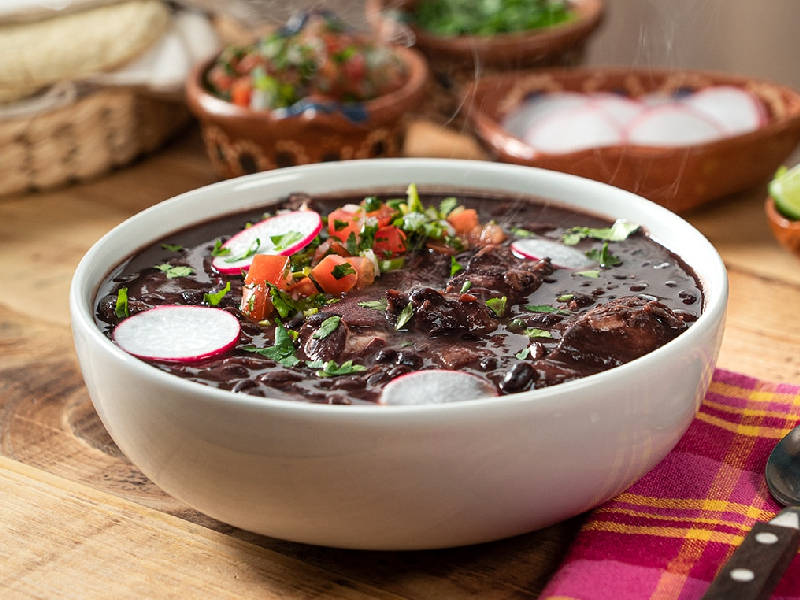 Frijol con puerco en yucatan