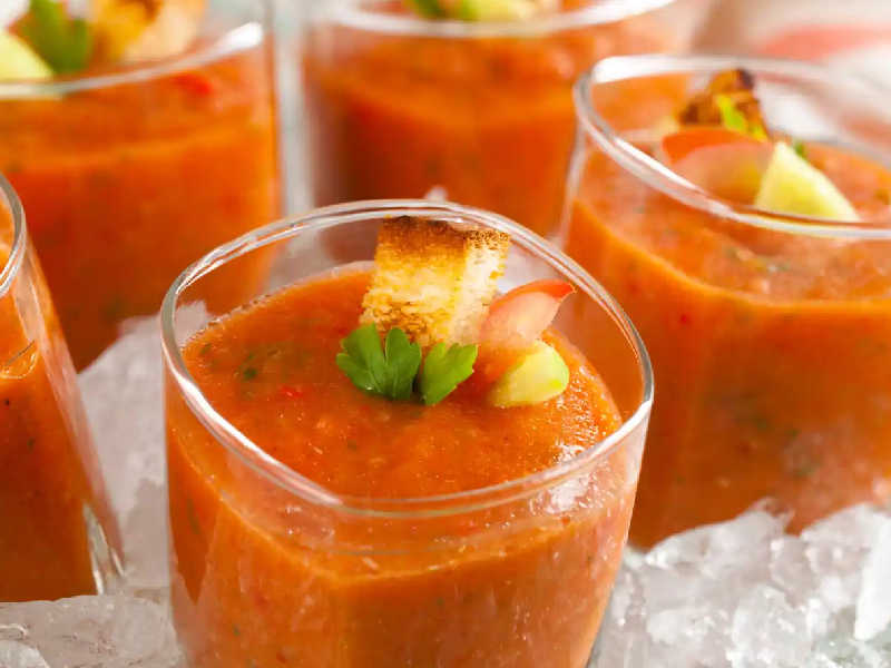 Gazpachos, tradición refrescante y sabores nutritivos