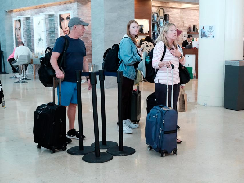 El aeropuerto registra 257 arribos a Cancún para esta jornada