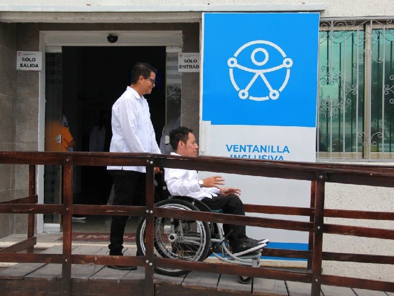 Ventanilla inclusiva ha dado atención a más de 2 mil personas con discapacidad