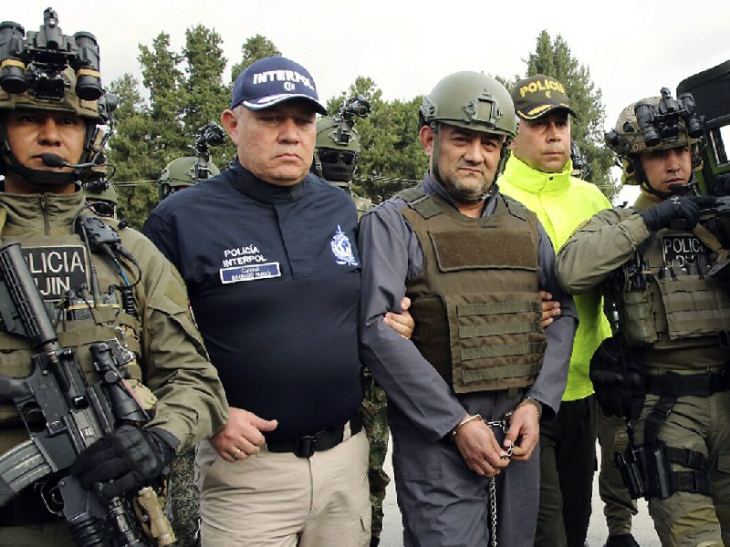 EU condena a narcotraficante colombiano Otoniel a 45 años de cárcel