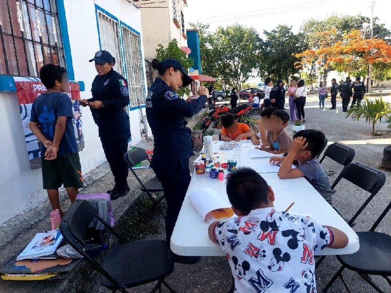 Realizan jornada de prevención de adicciones para jóvenes en Benito Juárez
