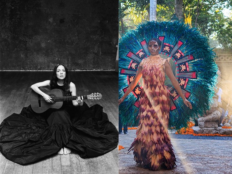 Natalia Lafourcade y Querétaro, en el Festival de Tradiciones de Vida y Muerte