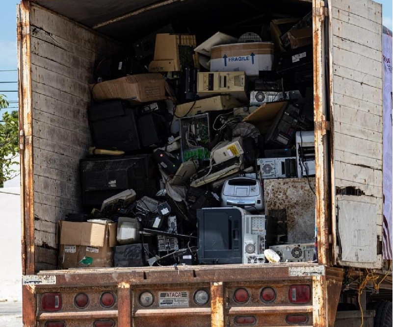 Inicia jornada de acopio de aparatos electrónicos