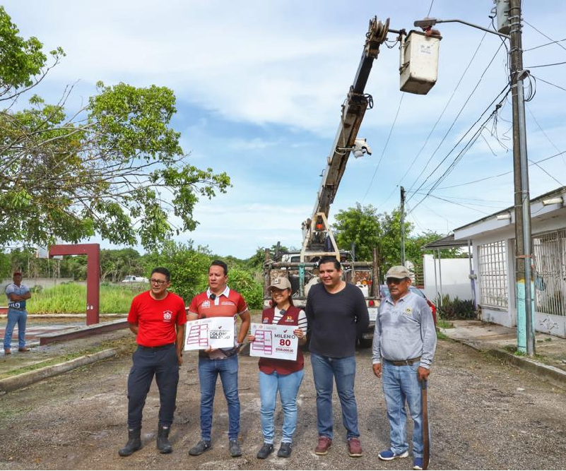Yensunni Martínez lleva atención integral a la colonia Milenio