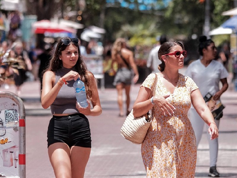 Se mantendrán sensaciones térmicas de 50 grados
