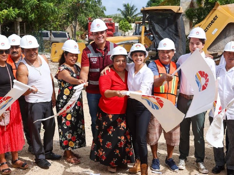Infraestructura para colonia "La Noria", una obra de la esperanza con justicia social: Ana Paty Peralta