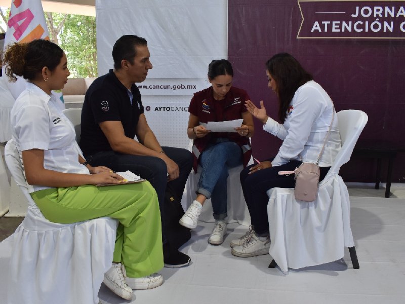 Beneficia a Villa Otoch, Jornada de Atención Ciudadana