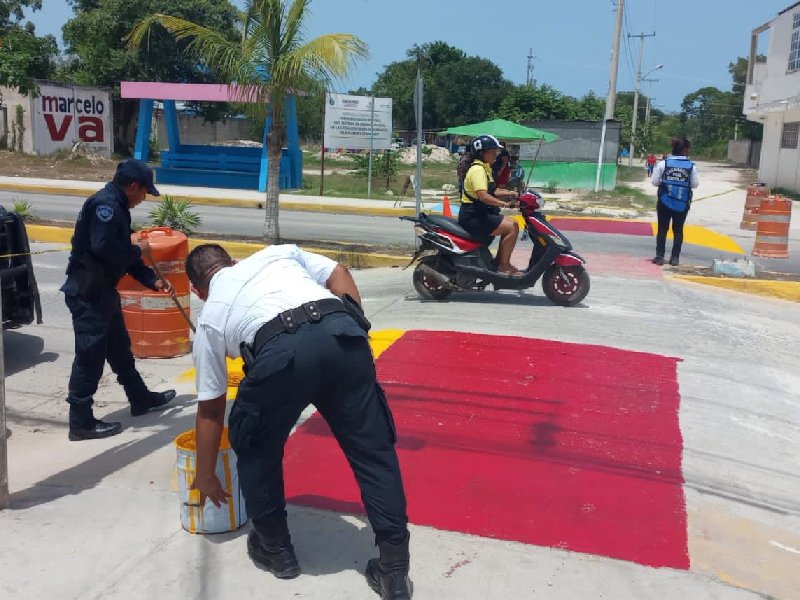 Atenea Gómez Ricalde fomenta la educación vial en el marco del Día Internacional del Peatón