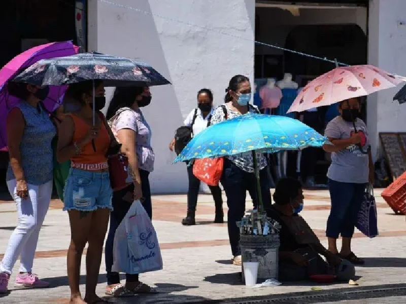 Causa ola de calor efecto olla exprés