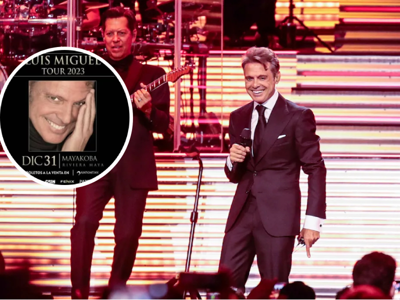 Luis Miguel se presentará en la Riviera Maya